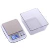 VNNHGB High Precision 0.01g Digital Kitchen Electronic Scale Stainless Steel Mini Pocket Scales for Tea Food Weighing with LCD Display Tare and Zero Funtion (3kg/0.1g) view 2