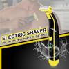 Full Body Washed Wet and Dry Shaver, Men's Electric Shaver, Dry Wet Waterproof Mens Rotary Facial Shaver, Beard Trimmer for Men, USB Mans Grooming Kit Rechargeable,Ergonomic Body Shaver view 2