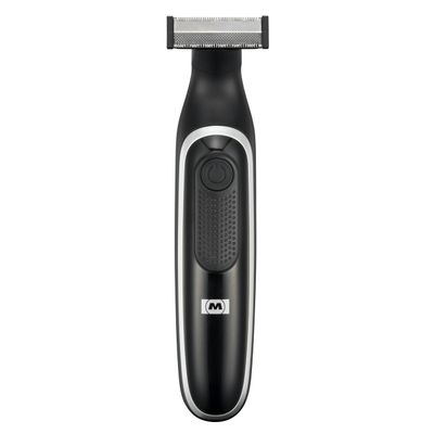 Melissa House of Barber 16680054 Multifunctional Beard Trimmer - Rechargeable, Ergonomic Design, Floating Shaving Head, 4 Attachment Combs, 60 Minutes Runtime, USB Charging Cable Included, Black