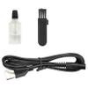 Melissa House of Barber 16680054 Multifunctional Beard Trimmer - Rechargeable, Ergonomic Design, Floating Shaving Head, 4 Attachment Combs, 60 Minutes Runtime, USB Charging Cable Included, Black view 3