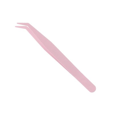 Eyelash Tweezers for Lash Extensions | Curved Tip Eyelash Tweezers,Portable Lash Cluster Tweezers for False Eyelash Extensions Look, Enhance Your Eyes with Charming Look