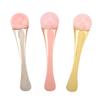 1pc Powder Crystal Eye Massager Eye Massage Roller Crystal Jade Roller Single Head Jade Stick,Rose Gold view 1