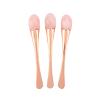 1pc Powder Crystal Eye Massager Eye Massage Roller Crystal Jade Roller Single Head Jade Stick,Rose Gold view 2