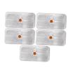 Gatuida Silica Gel Desiccant Packs 40g Orange Indicator 5pcs Reusable Moisture Absorber for Safe Camera, Toolbox, and Cabinet Storage view 1