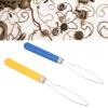 2PCS Button Hook, Multi Color Mix Button Hook Helper, Portable Button Hook Tool for Sewing Tailoring view 2