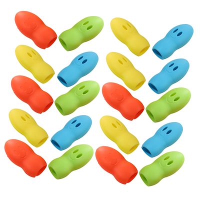COLLBATH Silicone Toothbrush Covers Toothbrush Head Protective Caps 20pcs Dustproof Portable Random Color