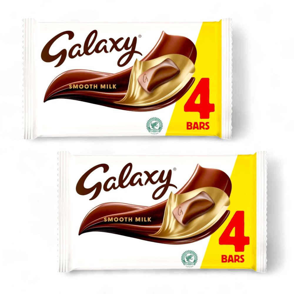 8 x Galaxy Standard Chocolate Bars (42g each)
