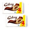 8 x Galaxy Standard Chocolate Bars (42g each) view 1