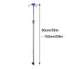 IV Poles for Wheelchair Stand 4 Hooks Portable IV Stand Wheelchair Telescopic IV Pole Height Adjusts view 2
