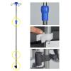 IV Poles for Wheelchair Stand 4 Hooks Portable IV Stand Wheelchair Telescopic IV Pole Height Adjusts view 3