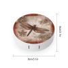 YHEGBFD Spectacle Case,Dragonfly Bee Contact Lens Case,portable Contact Lens Case,contact Lens Box with Mirror view 2