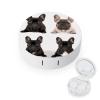 YHEGBFD Spectacle Case,French Bulldog Contact Lens Case,portable Contact Lens Case,contact Lens Box with Mirror view 1
