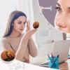 YHEGBFD Spectacle Case,Giraffe at Sunset Contact Lens Case,portable Contact Lens Case,contact Lens Box with Mirror view 4