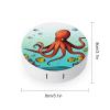YHEGBFD Spectacle Case,Giant Octopus Contact Lens Case,portable Contact Lens Case,contact Lens Box with Mirror view 2