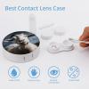 YHEGBFD Spectacle Case,Goat Contact Lens Case,portable Contact Lens Case,contact Lens Box with Mirror view 3