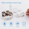 YHEGBFD Spectacle Case,English Bulldogs Contact Lens Case,portable Contact Lens Case,contact Lens Box with Mirror view 3