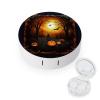 YHEGBFD Spectacle Case,Halloween Party Contact Lens Case,portable Contact Lens Case,contact Lens Box with Mirror view 1