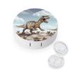 YHEGBFD Spectacle Case,Dinosaur Walking Dinosaur Walking Contact Lens Case,portable Contact Lens Case,contact Lens Box with Mirror view 1