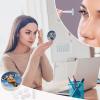 YHEGBFD Spectacle Case,Funny Giraffe Contact Lens Case,portable Contact Lens Case,contact Lens Box with Mirror view 4