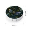 YHEGBFD Spectacle Case,Dragonfly Contact Lens Case,portable Contact Lens Case,contact Lens Box with Mirror view 2