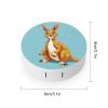 YHEGBFD Spectacle Case,Funny Cartoon Kangaroo Zoo Contact Lens Case,portable Contact Lens Case,contact Lens Box with Mirror view 2