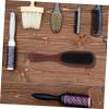 Beatifufu Mens Hair Brush with Boar Bristles Wooden Detangling Beard Grooming Brush for Men Curly and Thick Hair Travel Styling Comb view 4