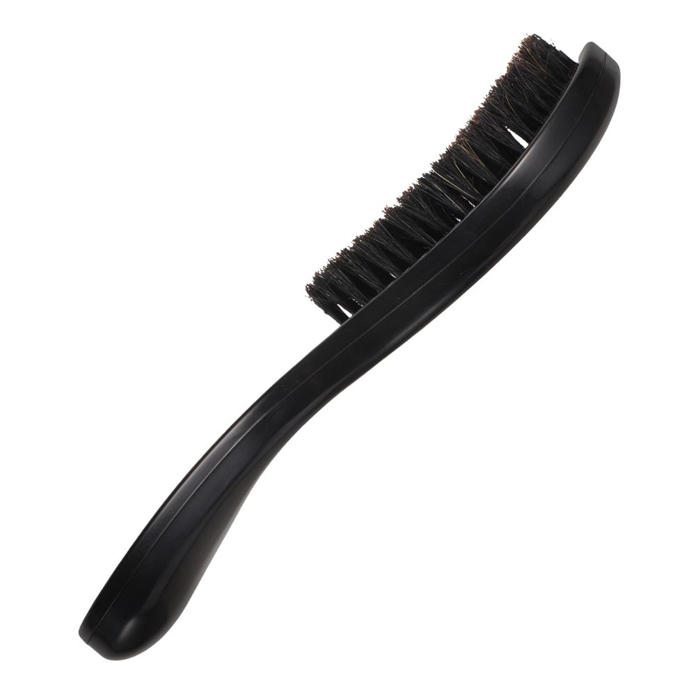 Healeved Bristle Beard Brush for Men with Wooden Handle to Detangle and Groom Facial Hair for Daily Use