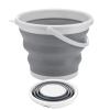 3L Collapsible Bucket Foldable Tub - Portable Small Bucket for Camping, Beach, Car Washing & Outdoor Use, Space Saving & Lightweight view 1
