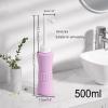 Portable Bidet with Retractable 75 Inclined Nozzle, 500 ml/16.9 Oz, Perineal Bottle Spray, Peri Bottles for Postpartum Care and Perineal Douching and Women's Menstrual Cleansing view 2