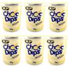 Choc Dips White Chocolate 28g - Biscuit Sticks with White Chocolate Flavour Dip (06 Packs) view 2