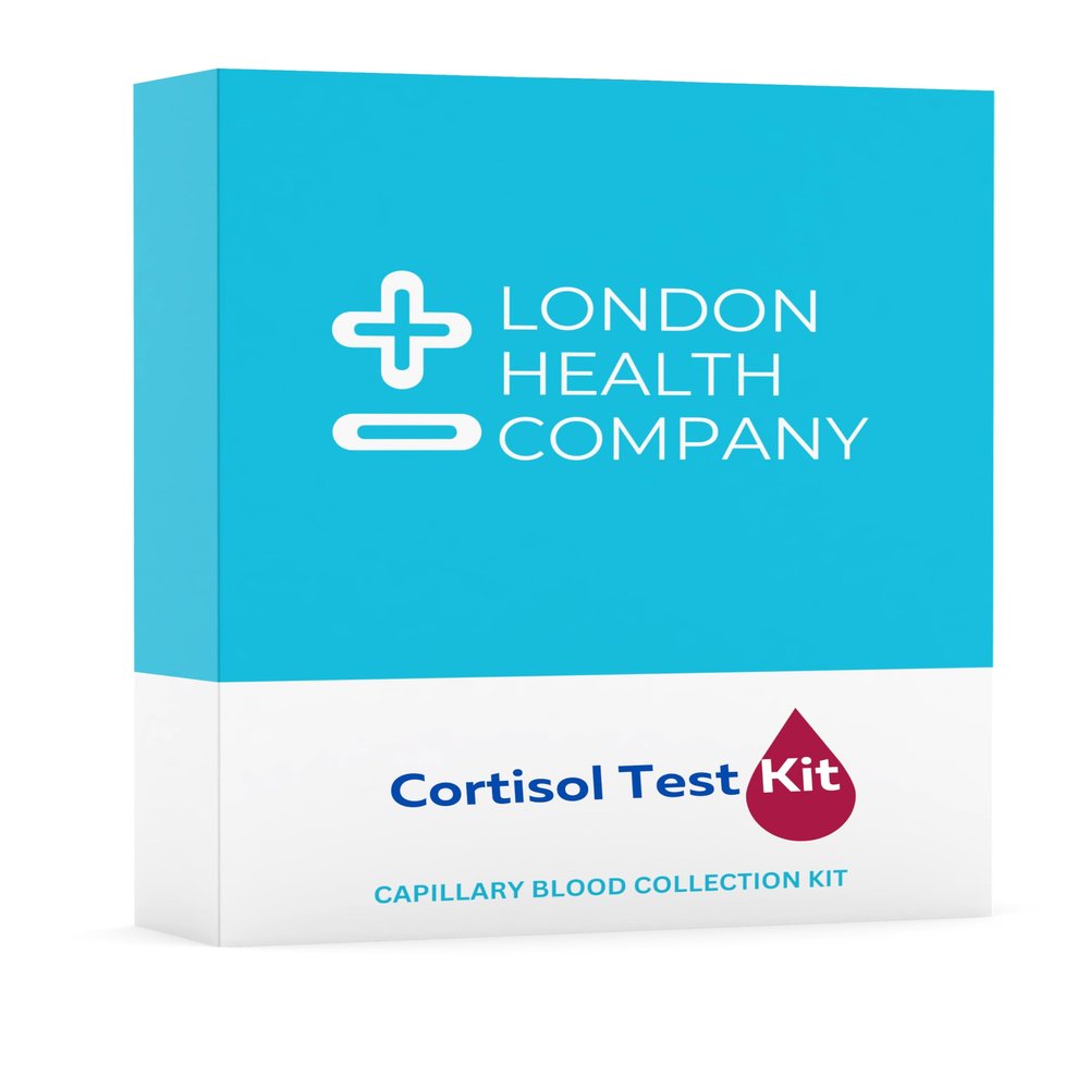 Cortisol Blood Test Kit Monitor Your Stress Hormone Levels Fast & Easy at Home | Medical Laboratory Analysis | Detailed Report