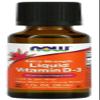 Now Foods  Vitamin D-3 Liquid (Extra Strength) | Bone and Immune Health  1000 IU, 30 ml view 1