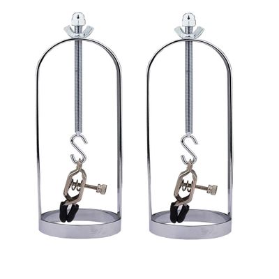 Metal Nipple Toys Adjustable Nipple Play Non Piercing Exotics Novelties Clips Nipple Clamps for Sex Nipple Ring for Couple