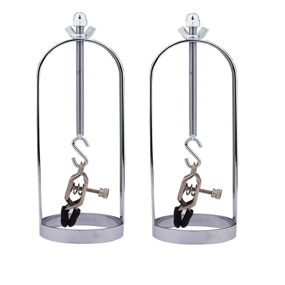 Metal Nipple Toys Adjustable Nipple Play Non Piercing Exotics Novelties Clips Nipple Clamps for Sex Nipple Ring for Couple