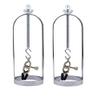 Metal Nipple Toys Adjustable Nipple Play Non Piercing Exotics Novelties Clips Nipple Clamps for Sex Nipple Ring for Couple view 1