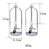 Metal Nipple Toys Adjustable Nipple Play Non Piercing Exotics Novelties Clips Nipple Clamps for Sex Nipple Ring for Couple view 2