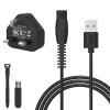 GOLDFOX 5V Charger fit for Philips Norelco One Blade QP2724 QP2734 QP2834 QP4530 QP1924 S7887 MG5910 MG7910 Electric Trimmer and Shaver, USB-A Shaver Charging Cable with Plug view 1