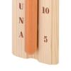 Pine Sauna Hourglass Clock Accurate Heat Resistant Wooden Sand Timer for Spa Bath view 2