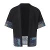 Mymyguoe Japanese Kimono Jacket Men's Japan Happi Kimono Haori Jacket Transition Jacket Hanfu Short Sleeve Shirt Japan Harajuku Anime Robe Anime Clothing Unisex Loose Blouse Summer Tops Robe Cardigan, view 3