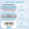 10PCS Replacement Razor Blades Compatible with Gillette Venus Extra Smooth Women's Razor, 3 Layer Blade & Pivoting Head, Razor Blades Refills for Venus Razors Effortless Glide, Easy to Replace (Blue) view 3