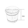 JINMUXUAN Sauna Wooden Bucket,Spa, Sauna,Soak,Handmade Massage Bucket Foot Bath,Foot Spa Wash Bucket Feet Bath Basin Tub Present vision hopeful Beauty Comes view 3