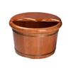 JINMUXUAN Sauna Wooden Bucket,Spa, Sauna,Soak,Handmade Massage Bucket Foot Bath,Foot Spa Wash Bucket Feet Bath Basin Tub (Color : A) Present vision hopeful Beauty Comes view 1