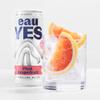 eauYES - Sparkling Mineral Water with a hint of Pink Grapefruit (12 x 330ml), All Natural, Zero Sugar, Zero Calories & Zero Sweeteners, Vegan & Keto Friendly, Eco-Friendly Brand view 3