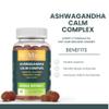 Ashwagandha Gummies, High Strength, Calm Complex, Ashwaganda Gummy Cortisol Reducing Supplements, Vitamins for Stress & Anxiety Relief, Emotional Balance, Mood Support, Sleep Gummies for Adults, Vegan view 3