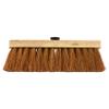12-Inch Natural Soft Coco Sweeping Broom Head - Eco-Friendly Soft Bristle Sweeping Brush - Ideal for Indoors and Outdoors - Durable Home, Garage, Patio, Yard & Garden Broom view 1