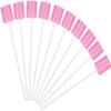 100 Pcs Oral Swabs, Oral Care Sponge Swab, Swab Dental Stick, Mouth Swabs Sponge for End of Life Care, Tooth Cleaning Tool, Disposable Mouth Cleaning Sponge Swab, Foam Swab Sticks for Oral Care(Pink) view 1