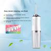 FiTspi 220ml Oral Irrigator Cordless Dental Water Flosser for Teeth Cleaning 3 Pressure Mode 4 Jet Tip IPX7 Waterproof view 4