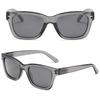 ABETOS Reading Glasses Sunglasses Retro Classic Mens Womens Large UV400 Protection Tinted Readers Spring Hinges Outdoor Reader Sunglasses, Grey 0.0 view 3