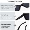 ABETOS Reading Glasses Sunglasses Retro Classic Mens Womens Large UV400 Protection Tinted Readers Spring Hinges Outdoor Reader Sunglasses, Grey 0.0 view 4