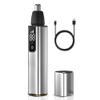 Carriere Nose Hair Trimmer for Men USB Rechargeable Ear Nose Hair Trimmer with LCD Display Professional Trimming Tool Easy Install Easy to Use -B view 1